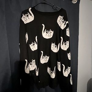 RIP N DIP CAT SWEATER